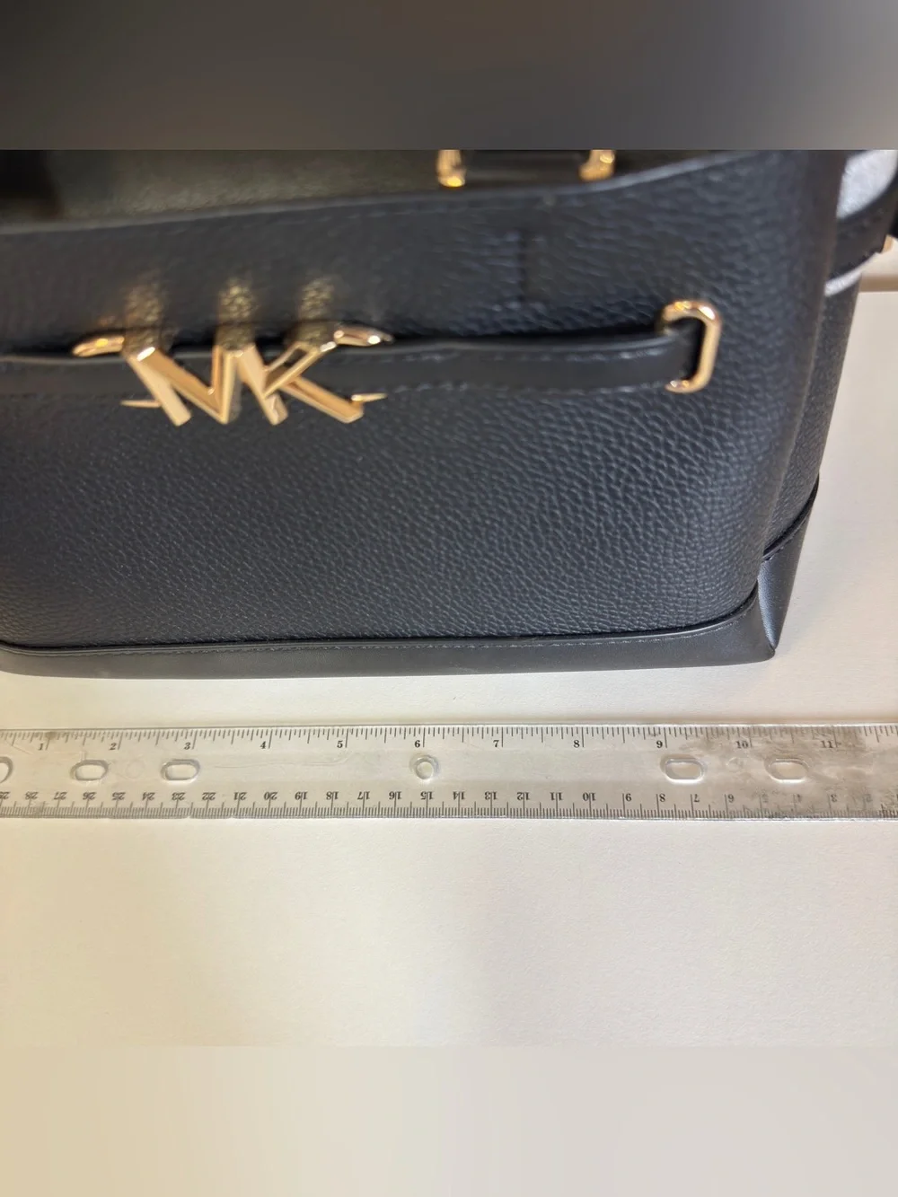 Michael Kors REED SM CZ BELTED STCHL
